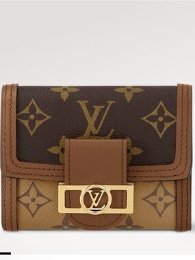 Louis Vuitton Monogram Dauphine compact wallet